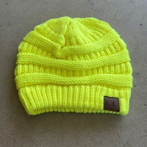 Cc beanie yellow